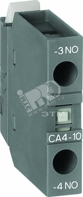 Контакт CA4-01 1НЗ фронтальный для контакторов AF09-AF96 и NF