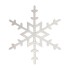 Акриловая светодиодная фигура Снежинка 96 см, белая LED-ICE