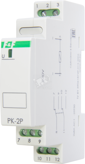Реле электромагнитное PK-2P 24