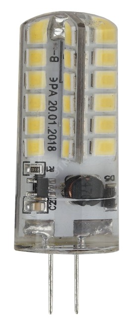 Лампа светодиодная LED 3.5Вт JC 4000К G4 нейтральный капсула 12V