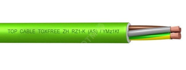 Кабель силовой безгалогеновый TOXFREE ZH RZ1-K (AS) 4G50